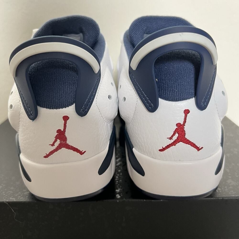 Nike Air Jordan Retro 6 G NRG Golf Shoes White/Navy DV1376-101 Men Size 7.5 New - Picture 5 of 9
